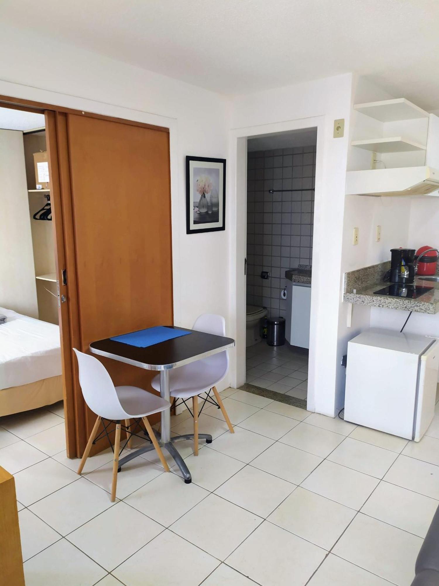 Lindo flat apartamento próximo a praia com vista São Luís Exterior foto