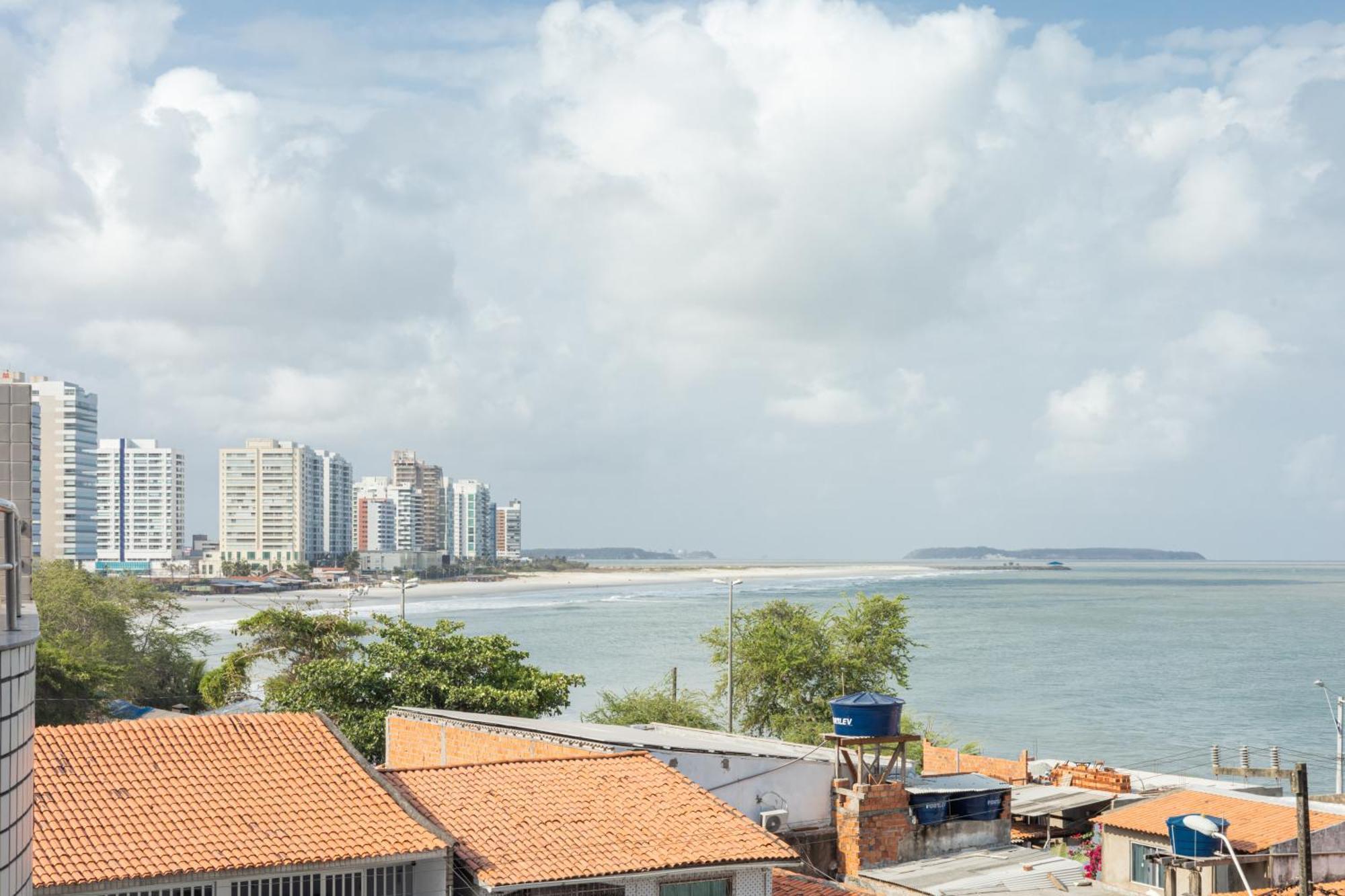 Lindo flat apartamento próximo a praia com vista São Luís Exterior foto