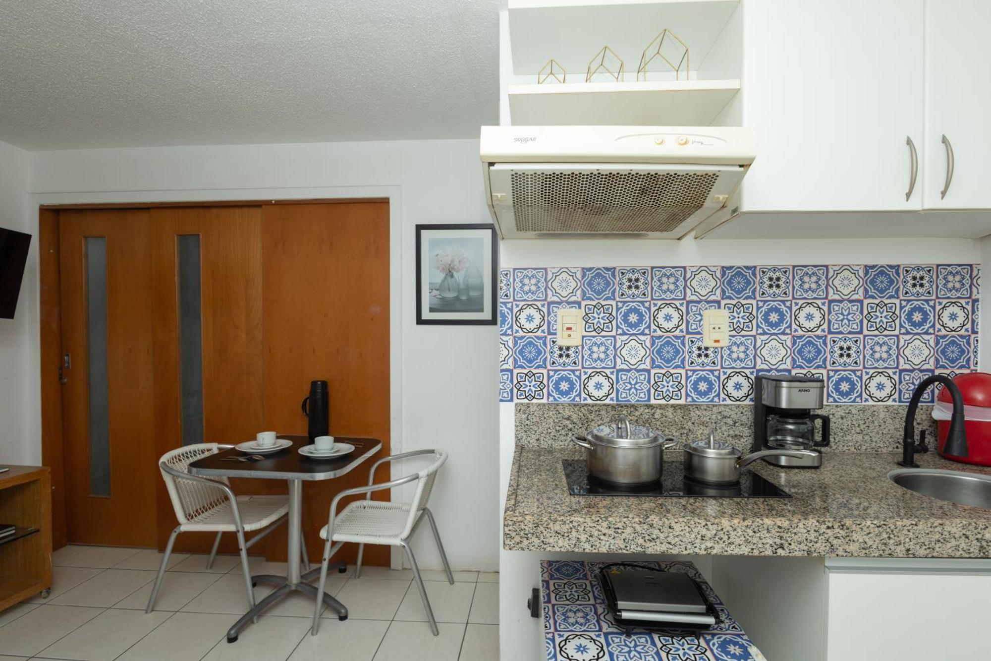 Lindo flat apartamento próximo a praia com vista São Luís Exterior foto