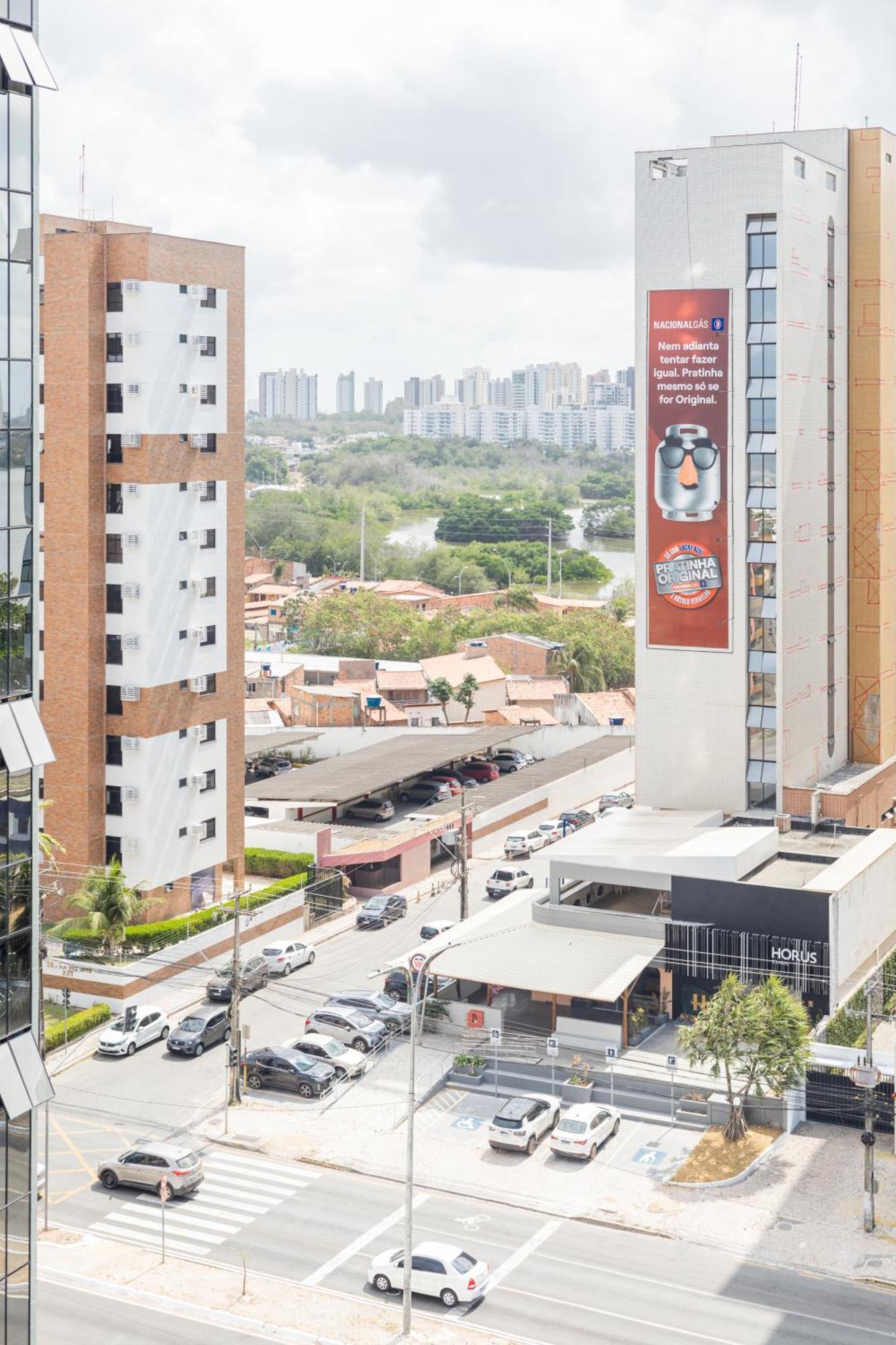 Lindo flat apartamento próximo a praia com vista São Luís Exterior foto