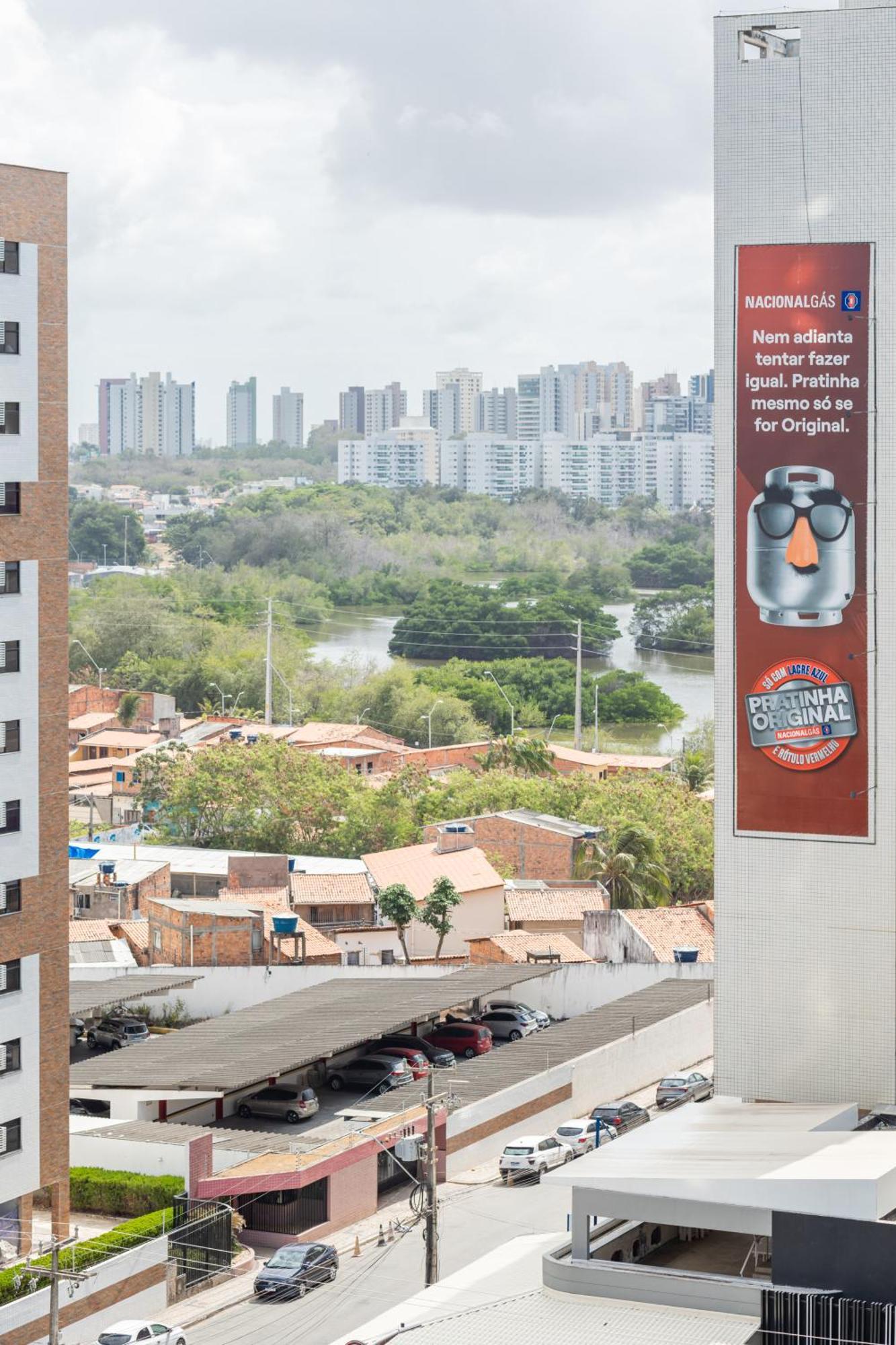 Lindo flat apartamento próximo a praia com vista São Luís Exterior foto
