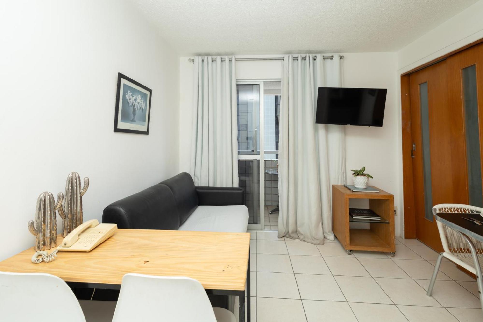 Lindo flat apartamento próximo a praia com vista São Luís Exterior foto
