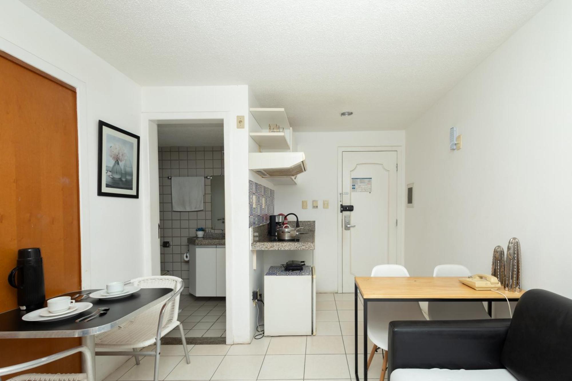 Lindo flat apartamento próximo a praia com vista São Luís Exterior foto