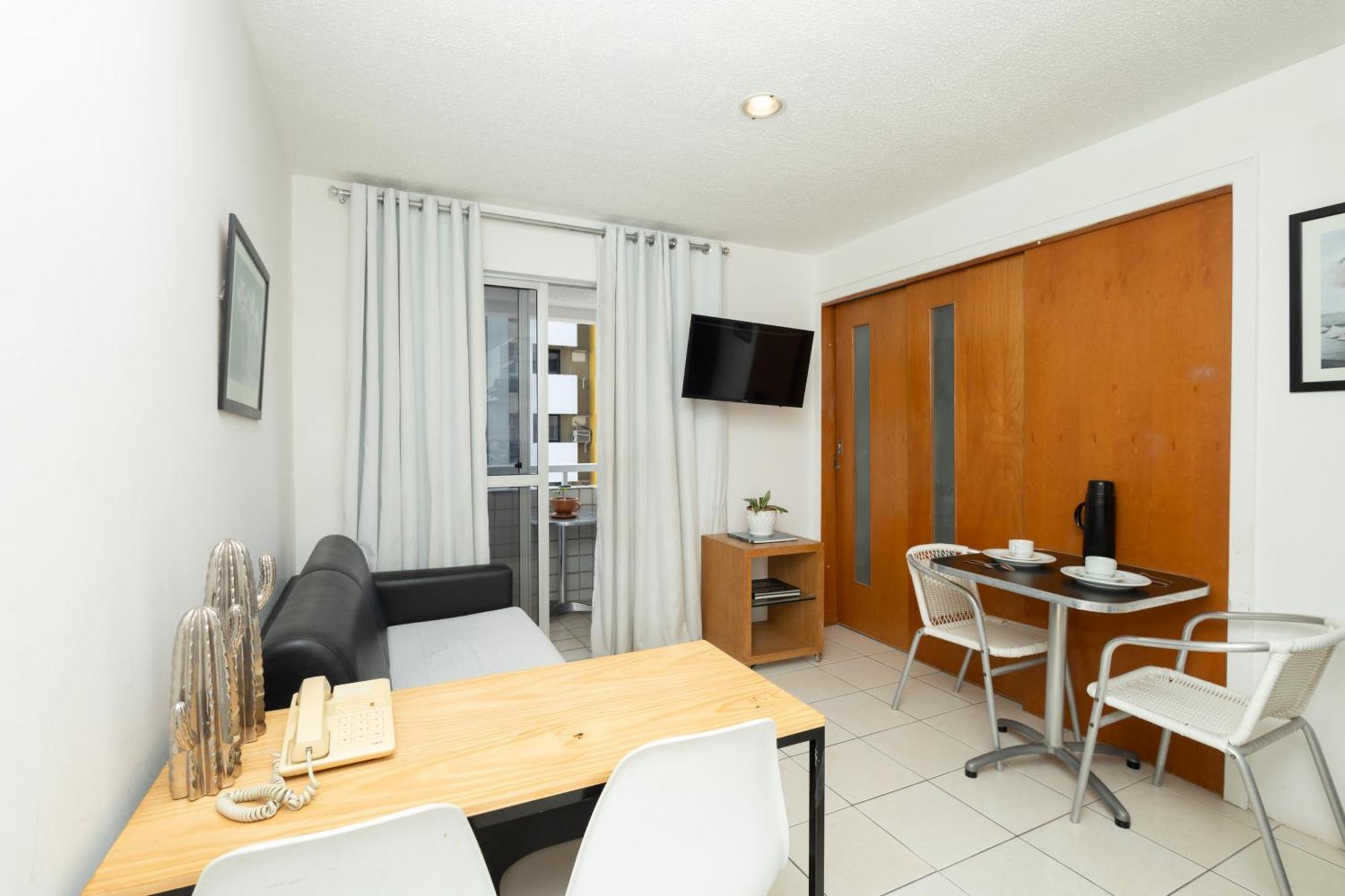 Lindo flat apartamento próximo a praia com vista São Luís Exterior foto