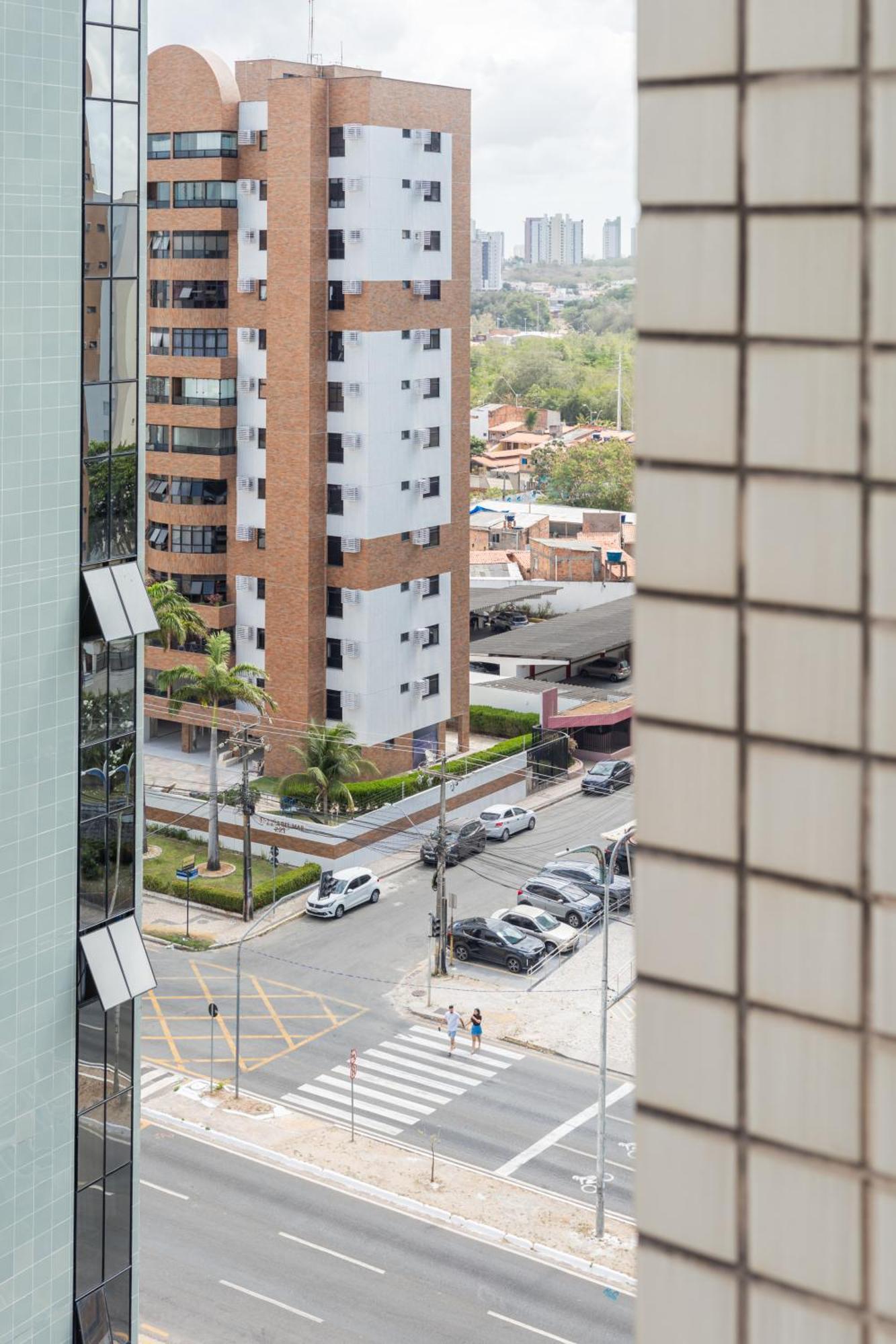 Lindo flat apartamento próximo a praia com vista São Luís Exterior foto