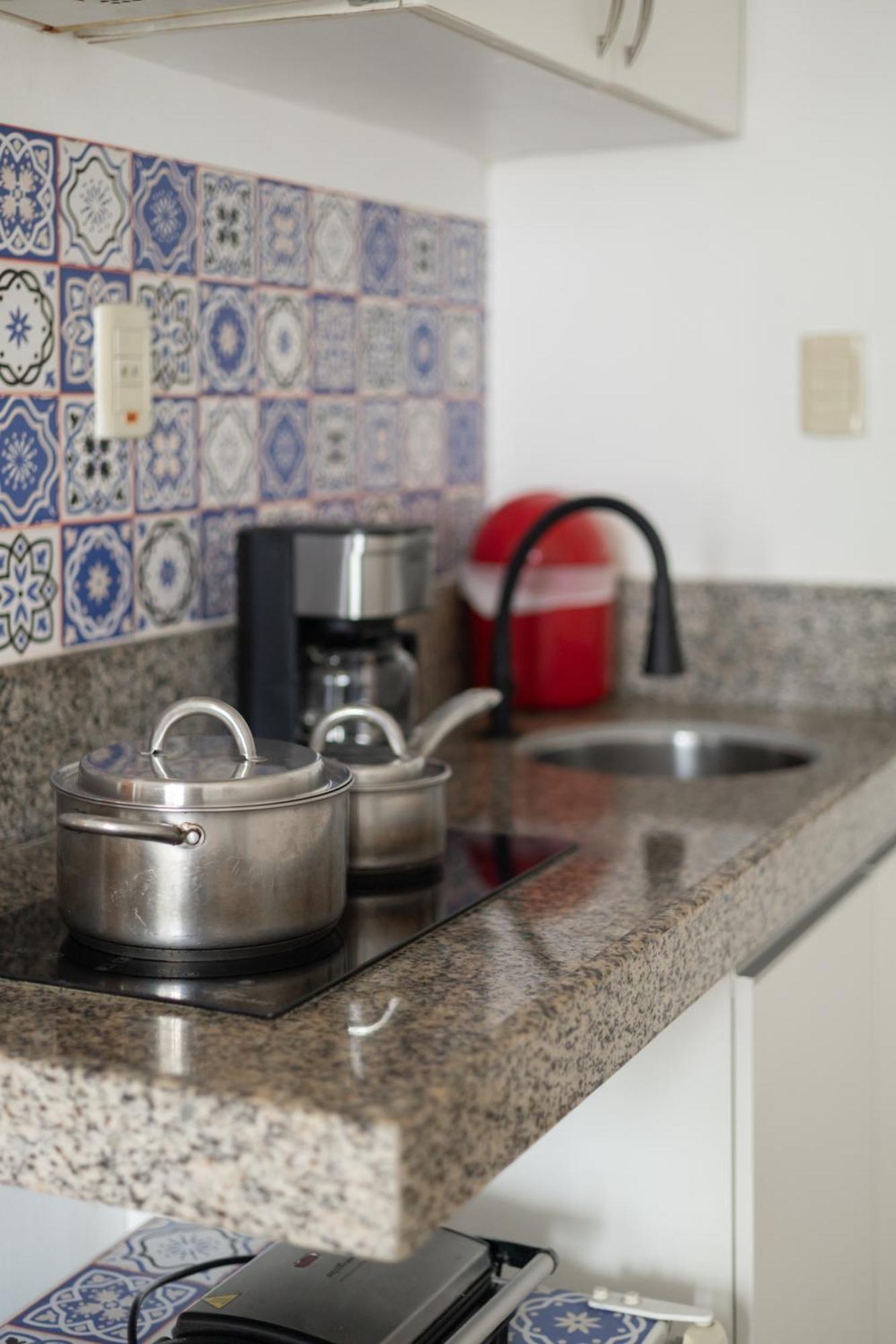 Lindo flat apartamento próximo a praia com vista São Luís Exterior foto